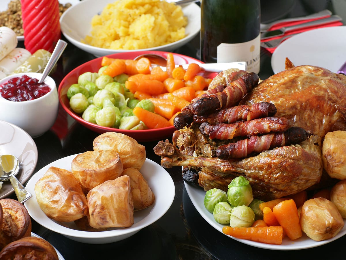 UK's favourite food to eat on Christmas